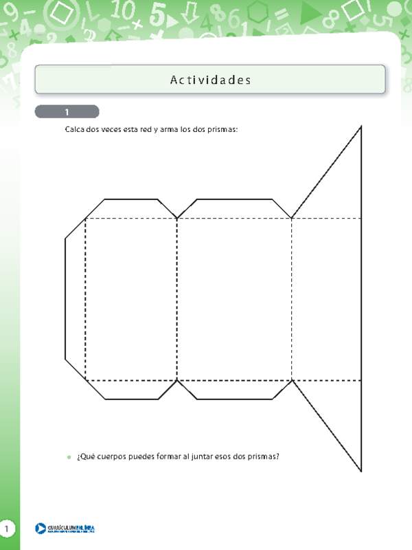 Construyendo prismas utilizando redes