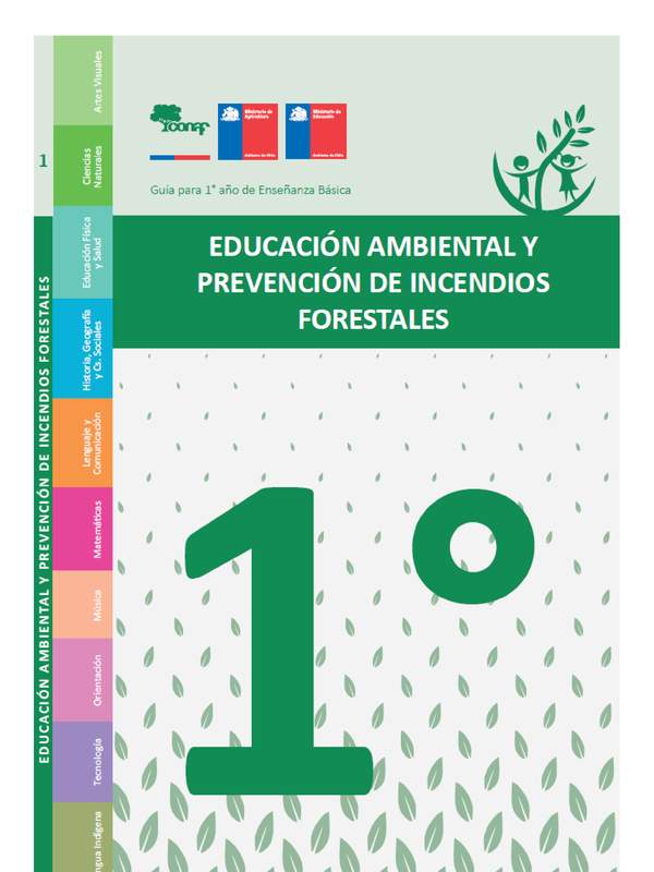 Educación ambiental y prevención de incendios forestales - 1° básico