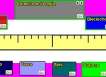 Leer, comparar y ordenar números hasta 20 en la recta numérica (A)