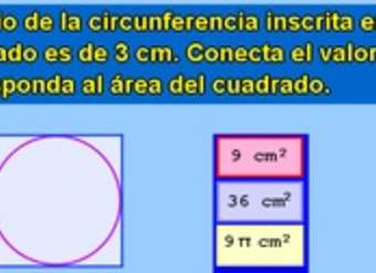 Resolver problemas de cálculo de áreas (I)