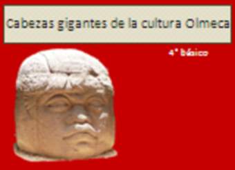 Cabezas gigantes de la cultura Olmeca