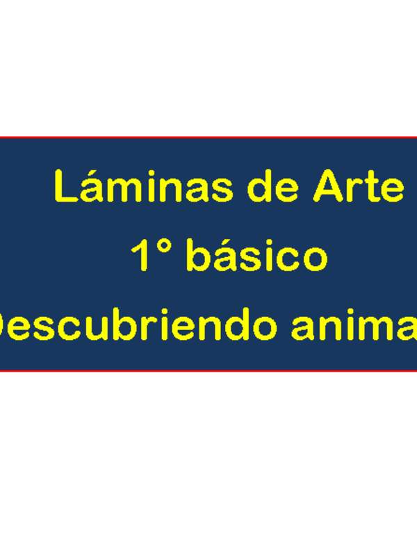 Descubriendo animales