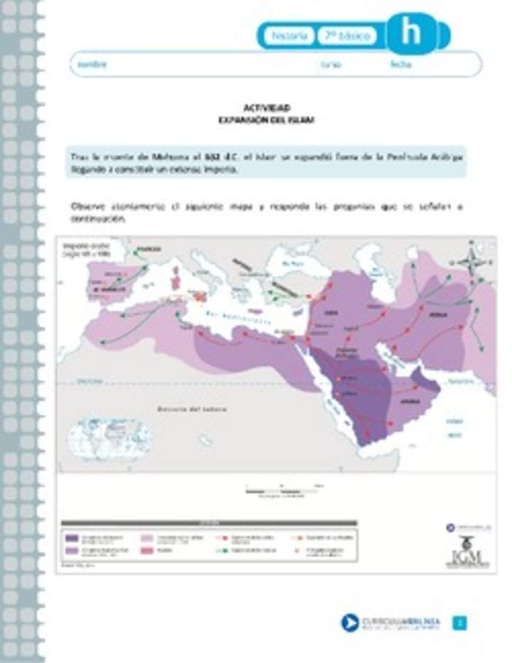 La expansión del Islam