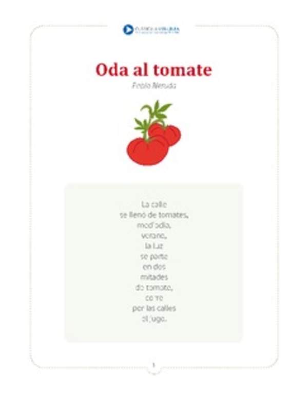 Oda al tomate