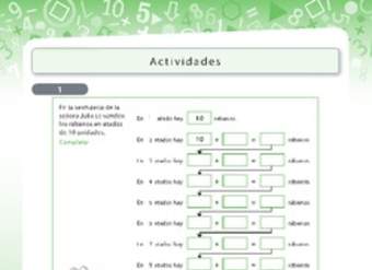 Resolución de problemas de adición y sustracción utilizando decenas