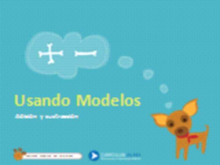 Adición y sustracción usando modelos