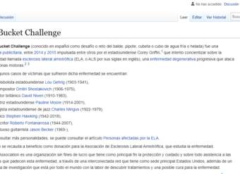 Wikipedia: Ice Bucket Challenge