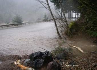 Inundación por salida de río