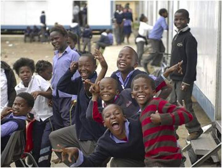 Niños de Sudáfrica