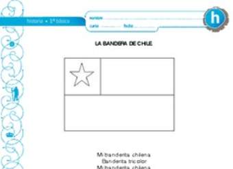 La bandera de Chile