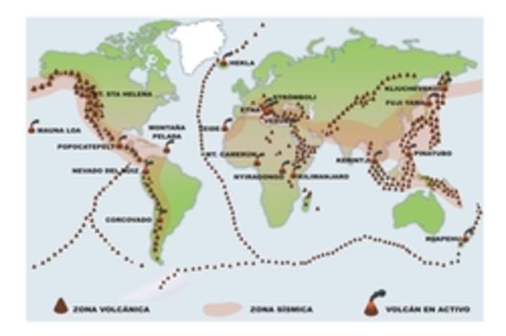 Zona sísmica y volcánica