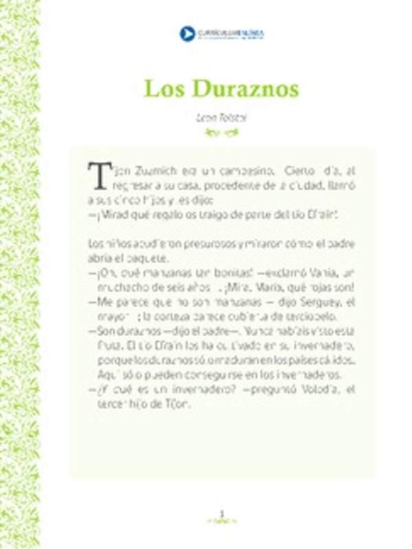 Los duraznos