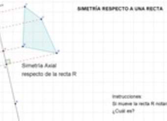 Simetría respecto a una recta