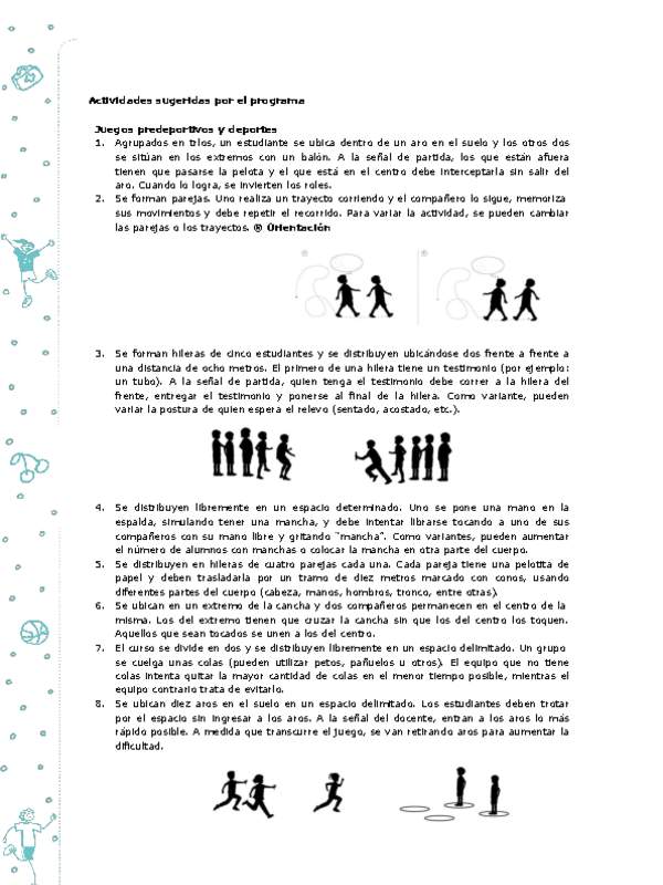 Actividades sugeridas Unidad 4