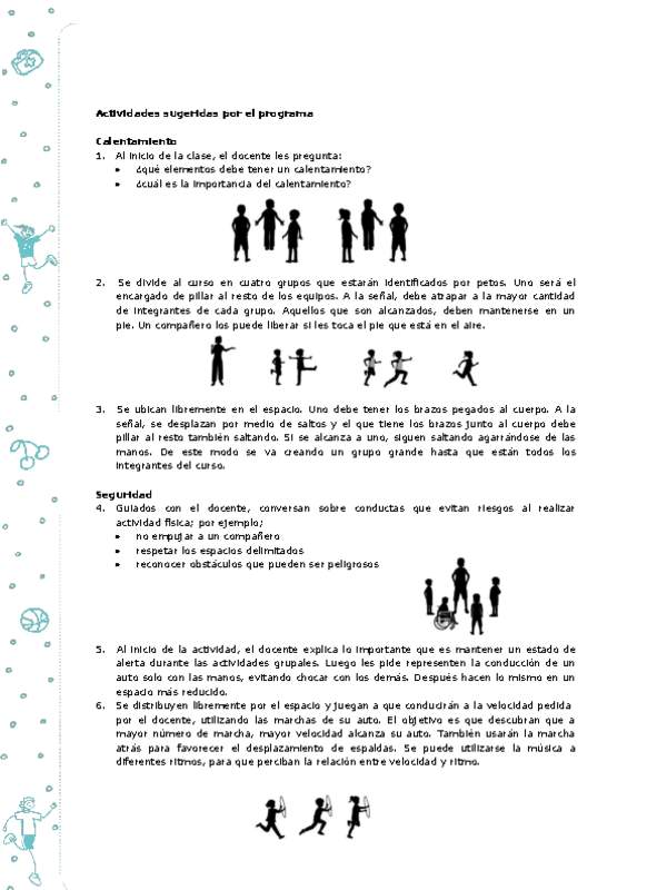 Actividades sugeridas Unidad 3