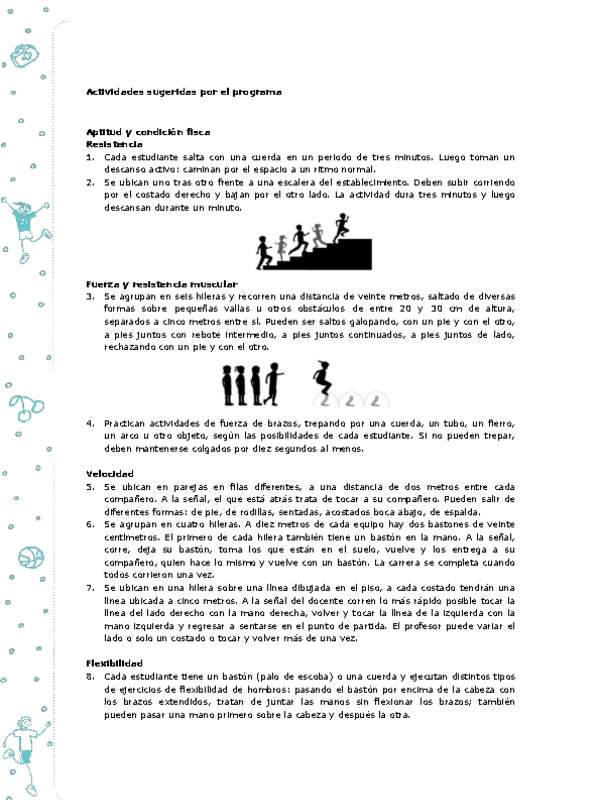 Actividades sugeridas Unidad 4