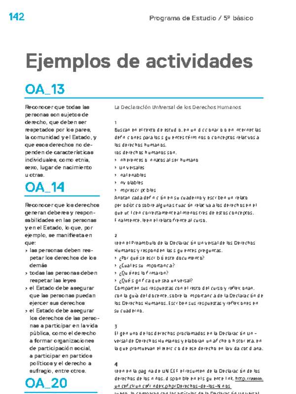 Actividades sugeridas Unidad 4