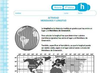 Meridianos y longitud