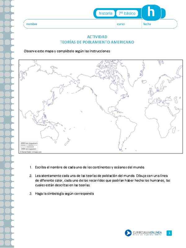 Teorías del poblamiento Americano