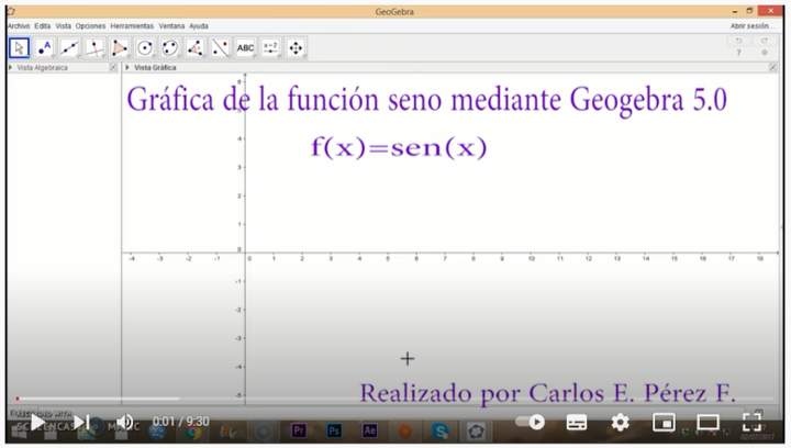 Youtube: Applet seno Geogebra