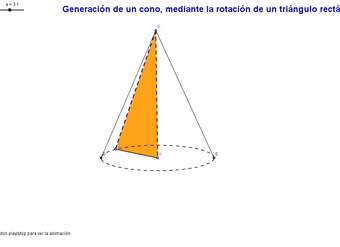 Generación de un cono