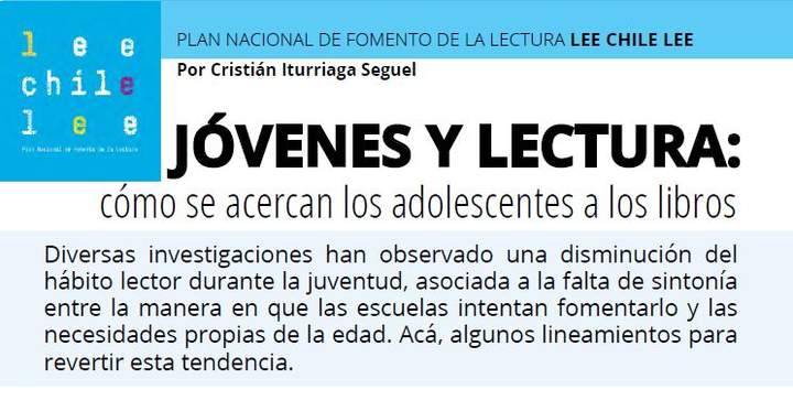 Jóvenes y lectura