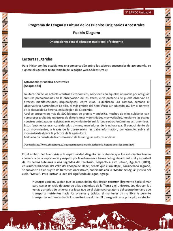 02-Orientaciones al docente - LC03 - DIA - U04 - Lecturas sugeridas
