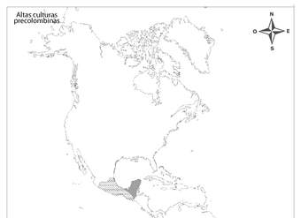 Ubicación ulturas precolombinas