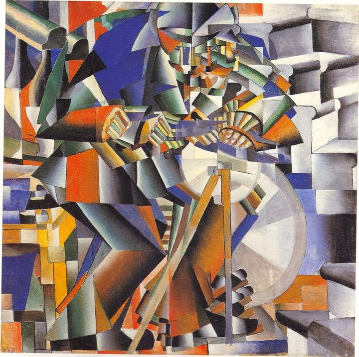 El afilador de cuchillos de Kazimir Malevich