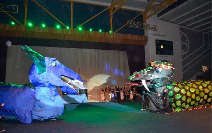 Dragones en escena