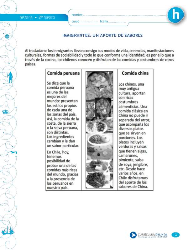 Inmigrantes: un aporte de sabores