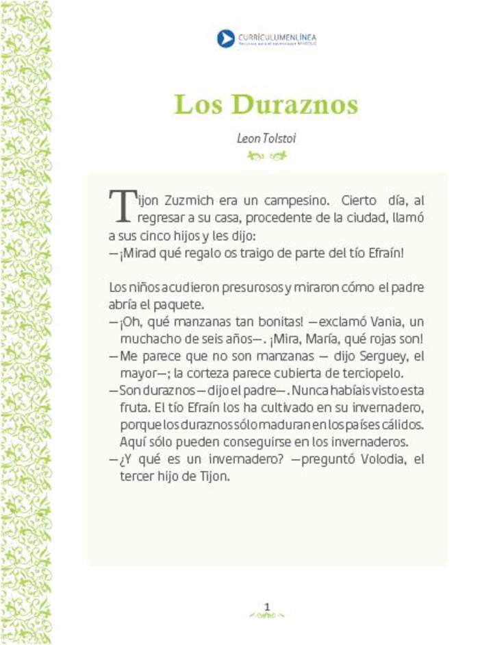 Los duraznos