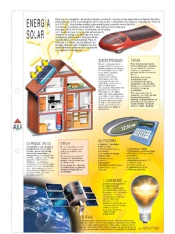 Infografía la energía solar