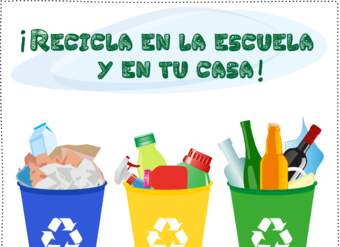 Reciclar en la casa y escuela