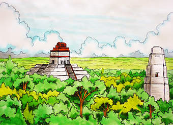 Paisaje maya