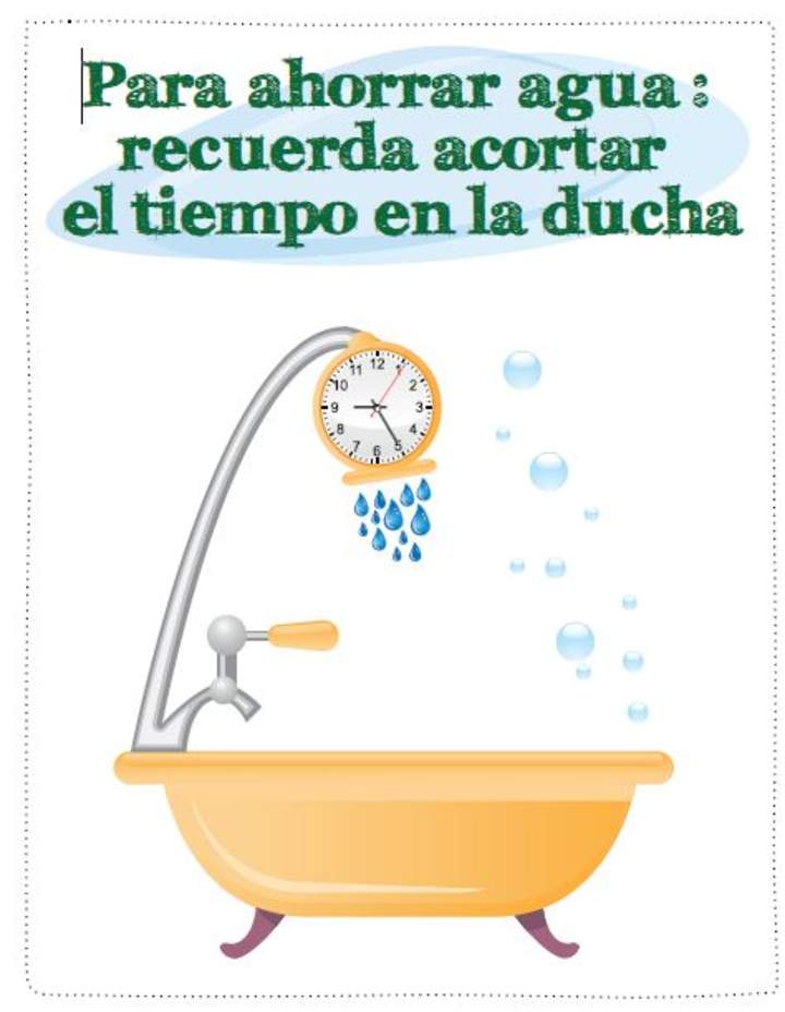 Ahorrar agua en la ducha