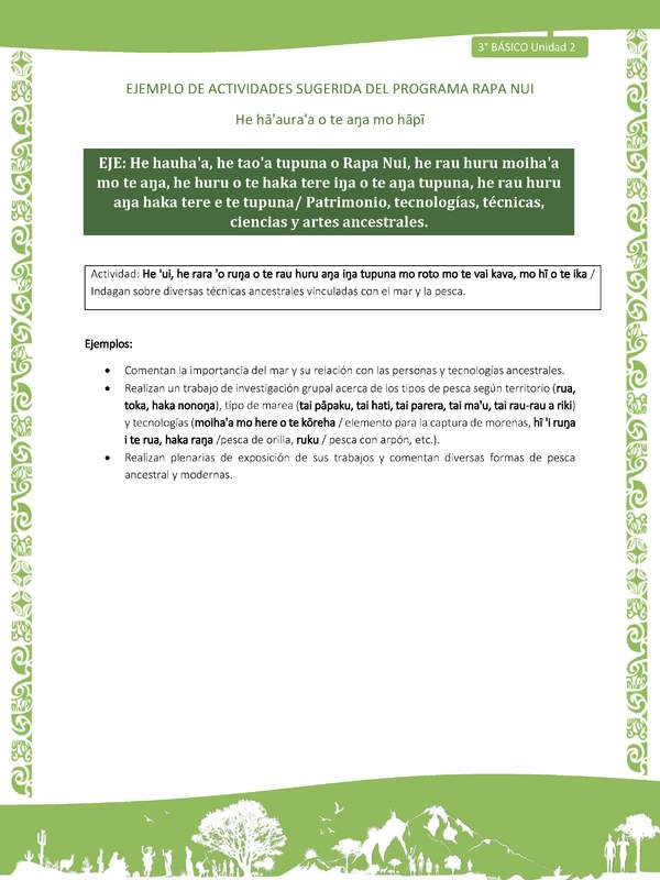 Indagan sobre diversas técnicas ancestrales vinculadas con el mar y la pesca