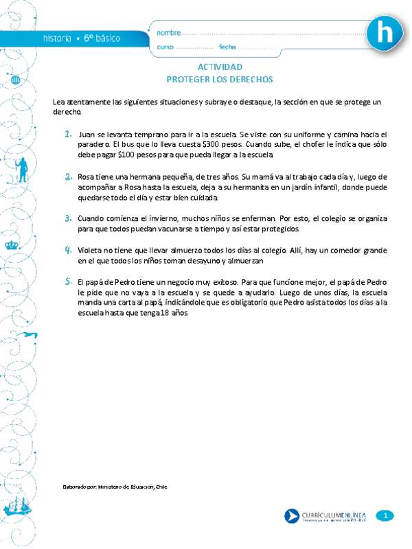 Proteger los derechos