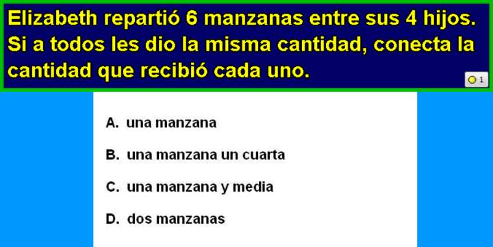 Repartiendo manzanas