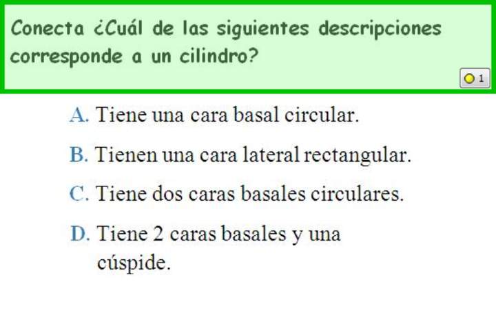 Descripción de un cilindro