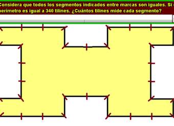 Perímetro de una figura (VII)