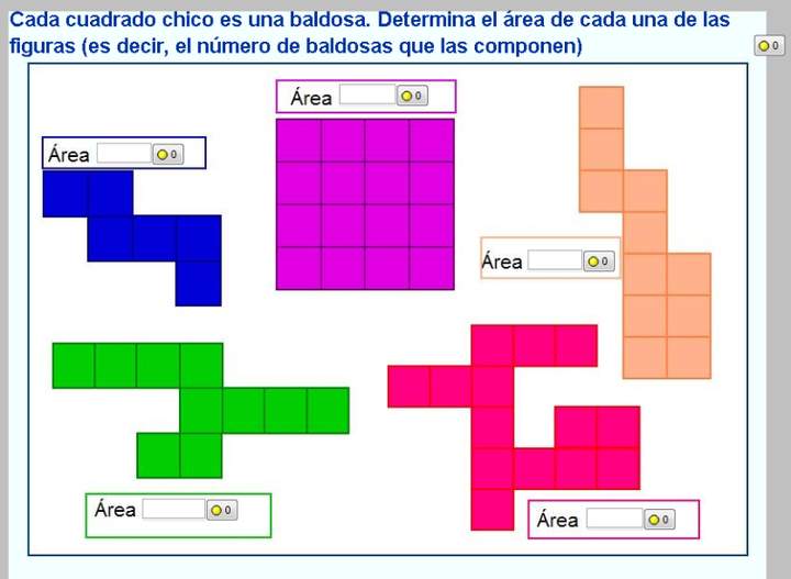 Área de formas geométricas