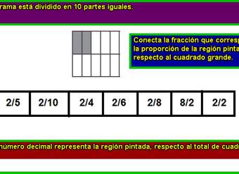 Fracciones y decimales (I)