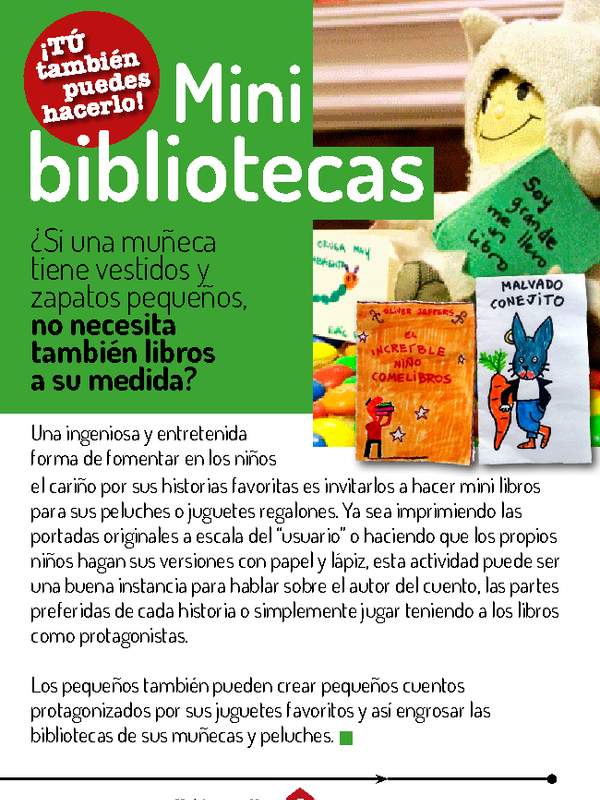 Mini bibliotecas