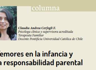 Temores en la infancia y responsabilidad parental