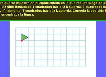 Triángulo en una cuadrícula