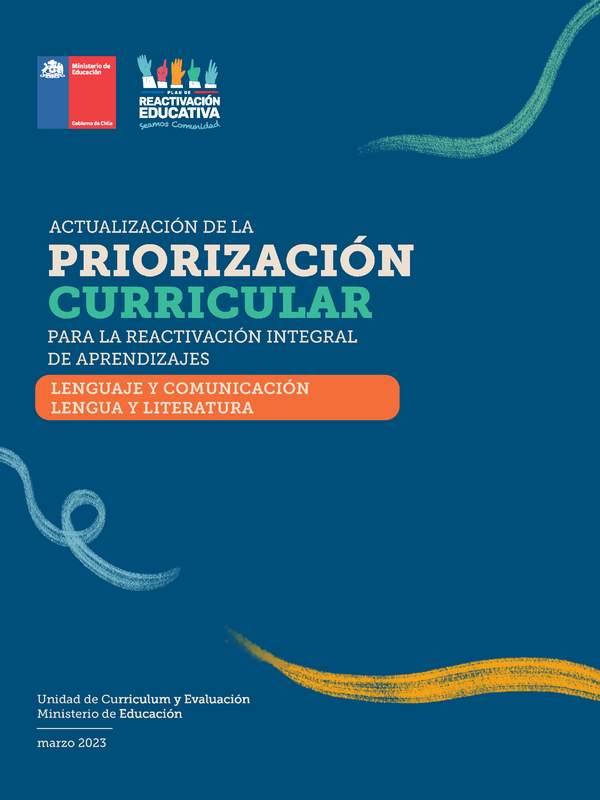 Priorización Curricular Lenguaje