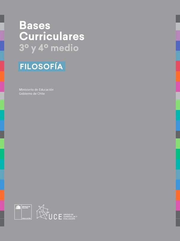 Bases Curriculares 3° y 4° medio Filosofía