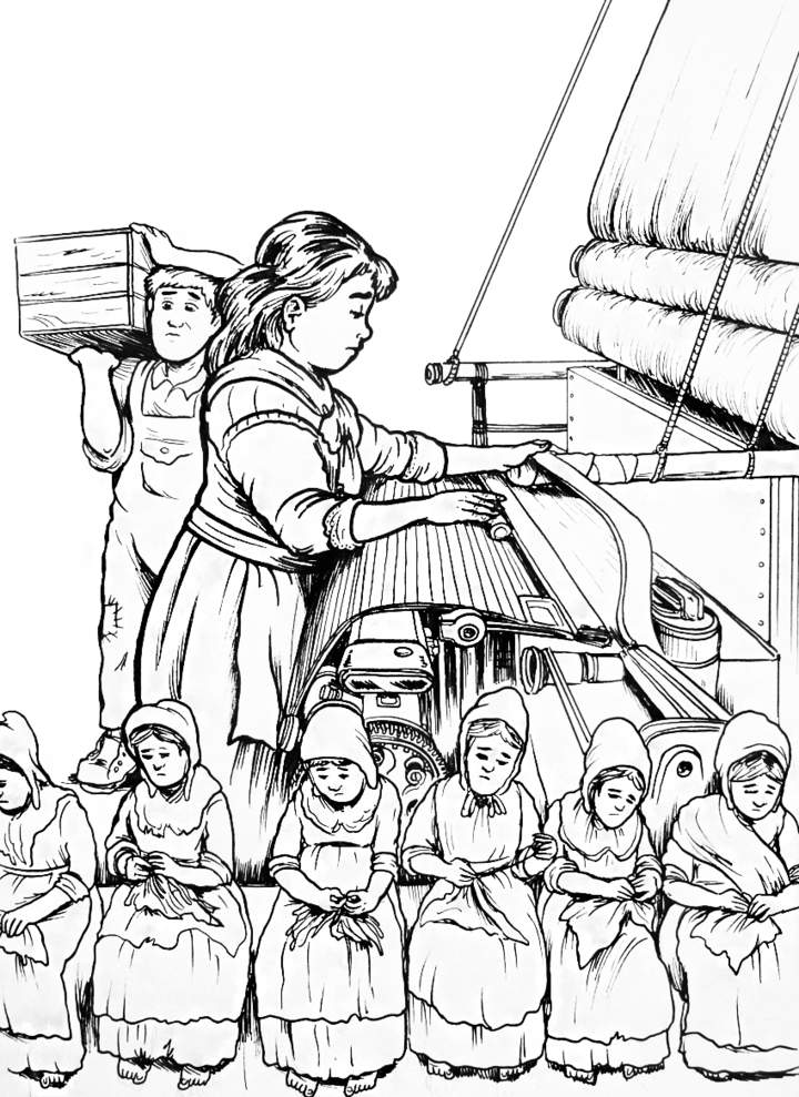 Trabajo infantil en revolución industrial