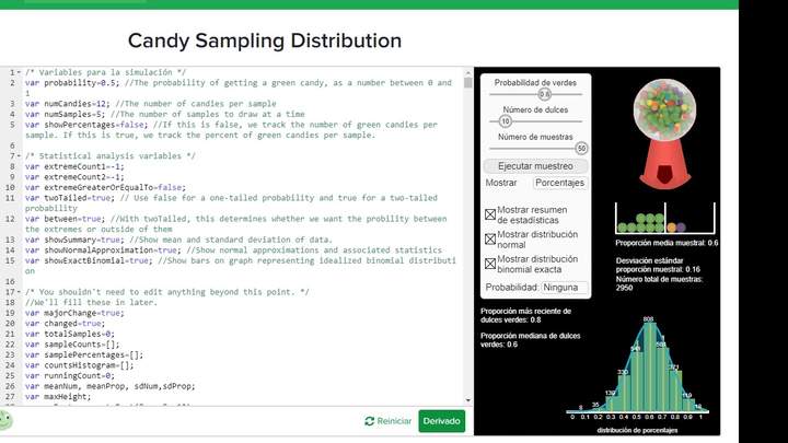 Distribución muestral de proporciones. Parte 2 | Khan Academy en Español